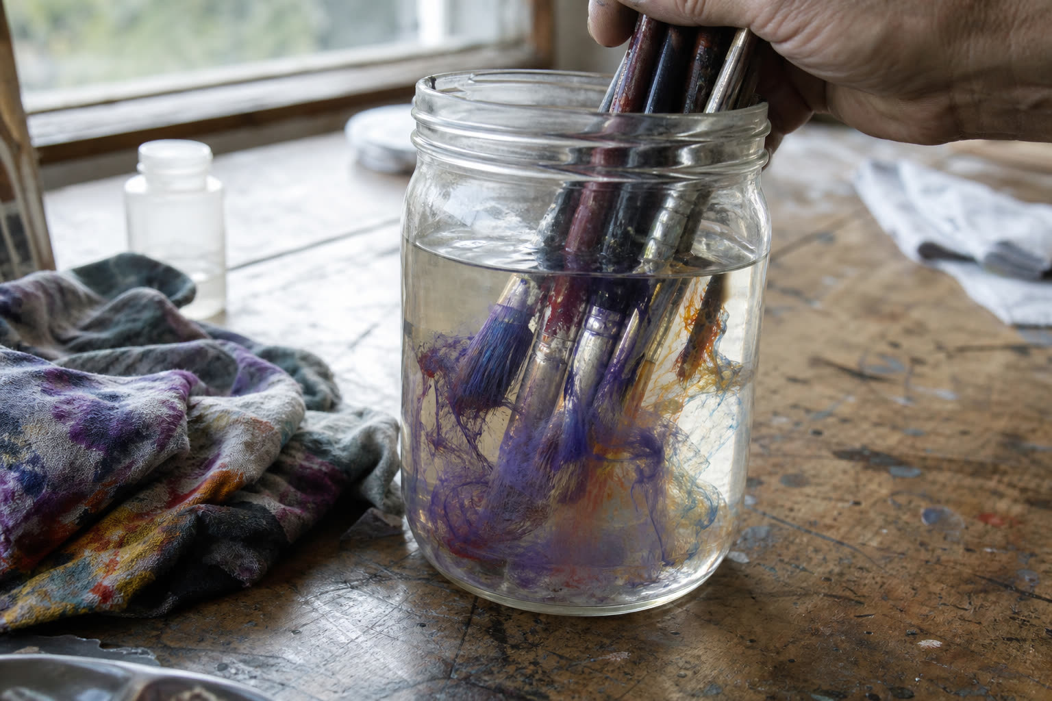 Cleaning Brushes, Rollers, and Spray Guns with MTO: The Right Routine
