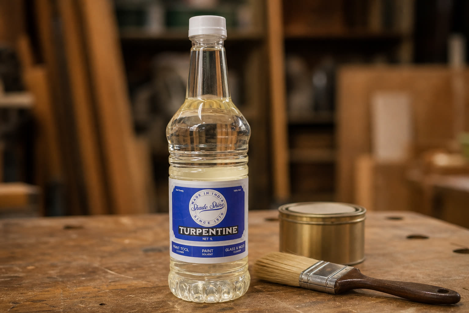 Mineral Turpentine Oil in use